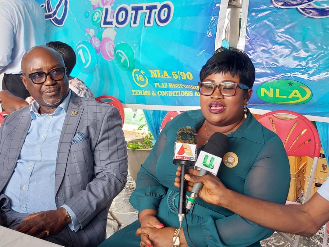 Blue Star Lotto App Launch – Ribbon-cutting ceremony
